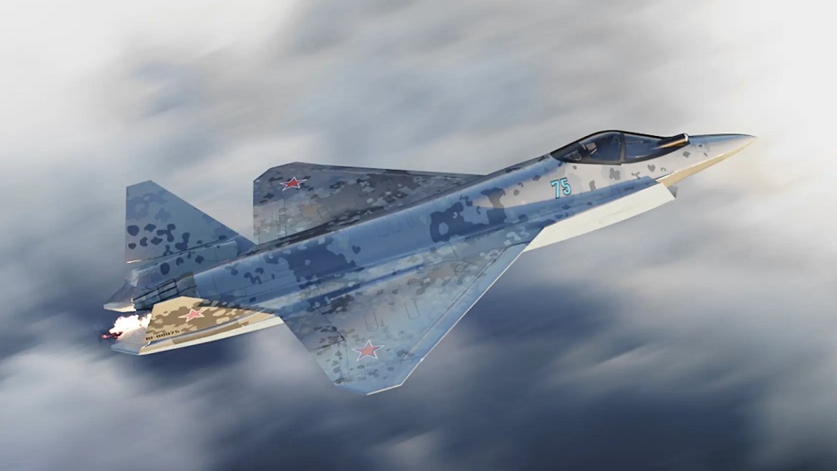 Russerne vil producere det første parti af femtegenerationsjagerflyet Su-75 Checkmate i 2026.