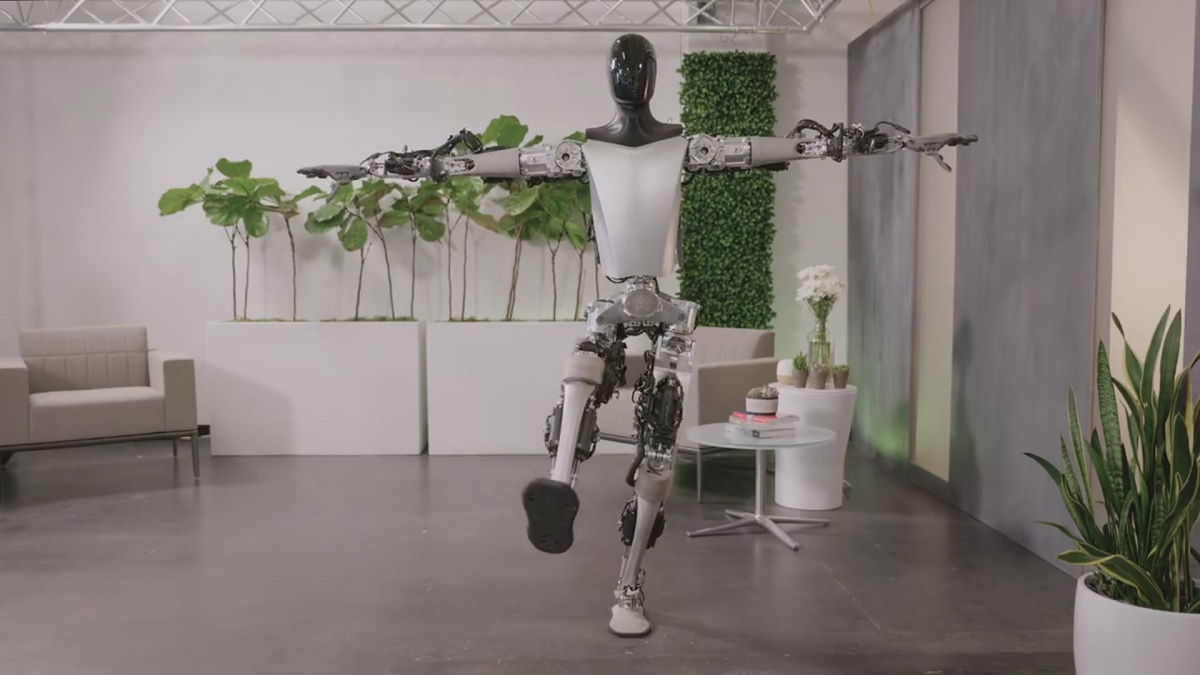 Tesla har demonstreret den humanoide Optimus' evner - den humanoide robot kan stå på ét ben og sortere genstande