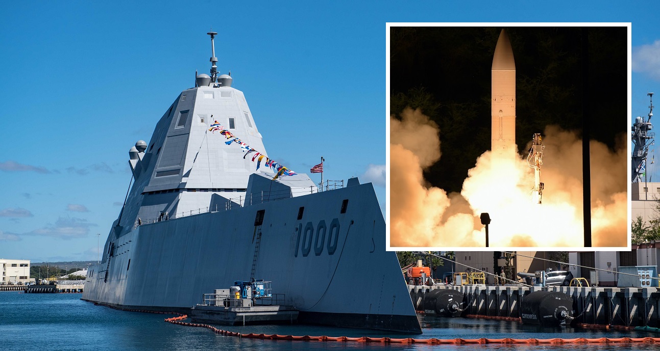 Lockheed Martin modtog 315 millioner dollars til at udvikle et ikke-nukleart hypersonisk konventionelt hurtigangrebsvåben til Zumwalt-destroyere og Virginia Block V atomdrevne ubåde.