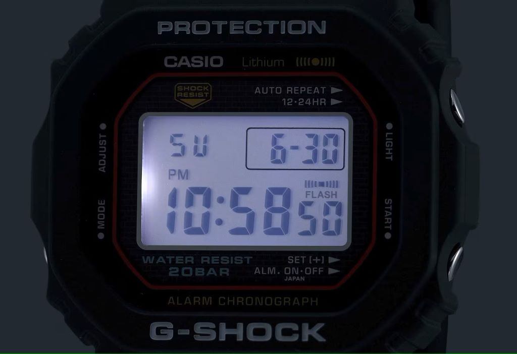 Casio lancerer DW-5000R G-Shock-uret til ære for den originale model fra 1983