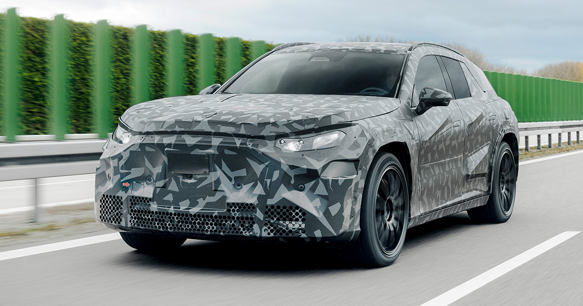 Mercedes-AMG afslører ny elektrisk SUV-prototype