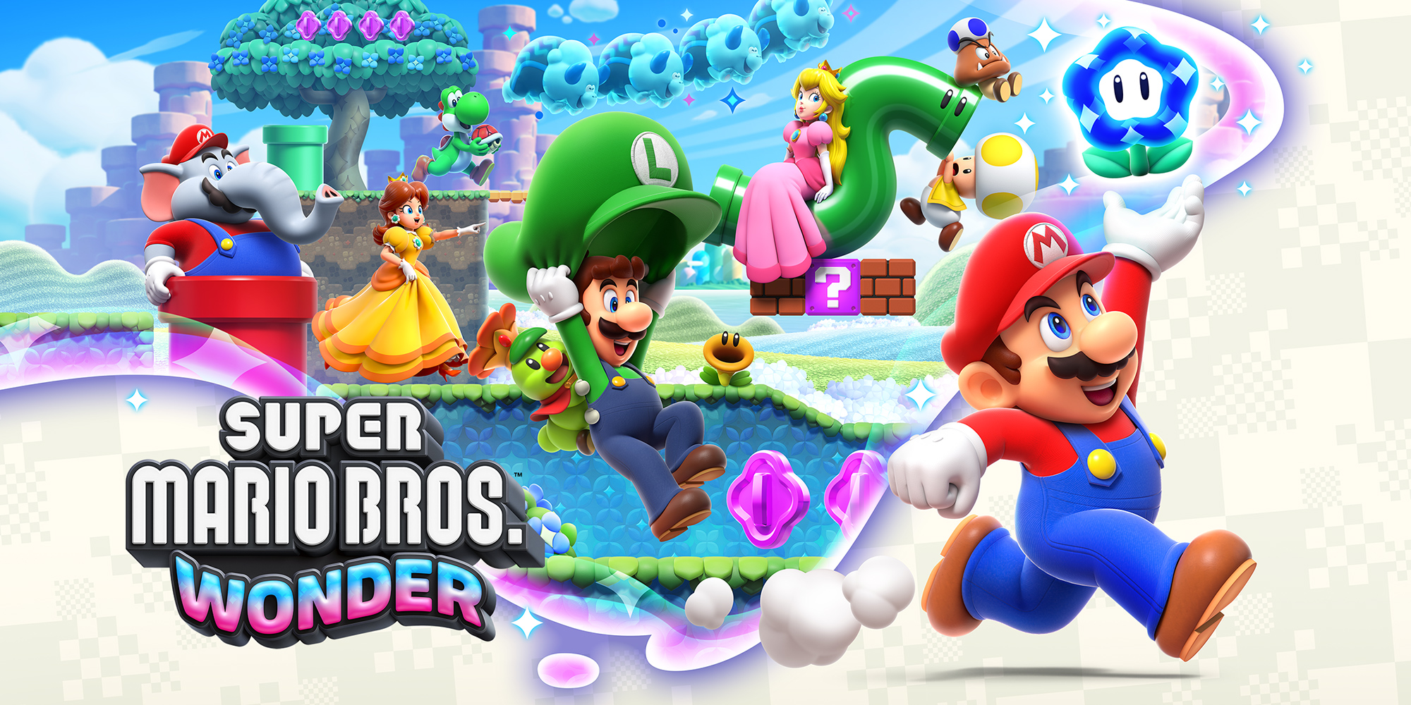 Super Mario Bros. Wonder vil optage omkring 4,5 GB plads på din Switch