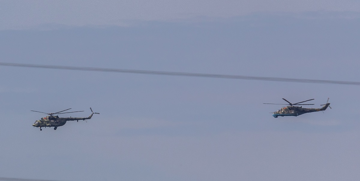 Hviderussiske Mi-24 og Mi-8 militærhelikoptere krydsede polsk luftrum, krænkede statsgrænsen, fløj 3 kilometer og fløj hjem
