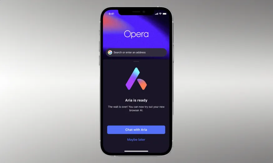 Opera-browserens AI-assistent er nu tilgængelig i iOS-appen