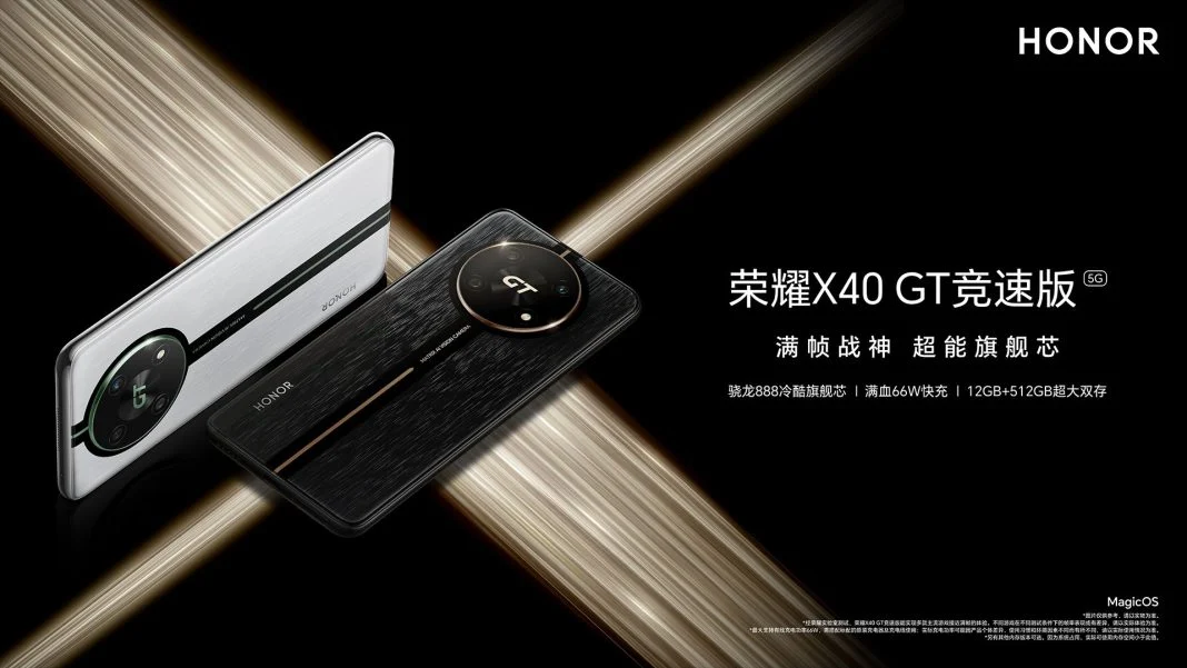Honor X40 GT Racing Edition - Snapdragon 888, 50MP kamera og 144Hz skærm til en pris fra $245