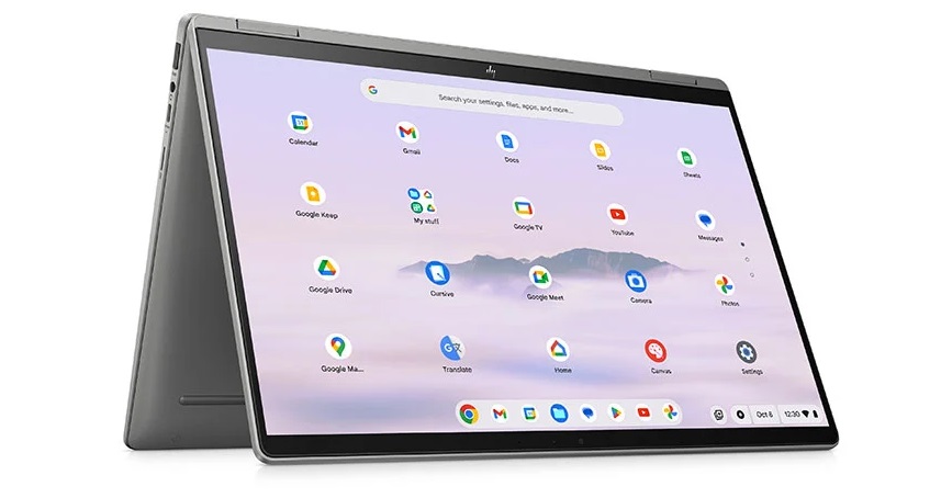 HP Chromebook Plus x360 - Intel Core i5-chip, Iris Xe-grafik, touchskærm og understøttelse af stylus til en pris fra $700