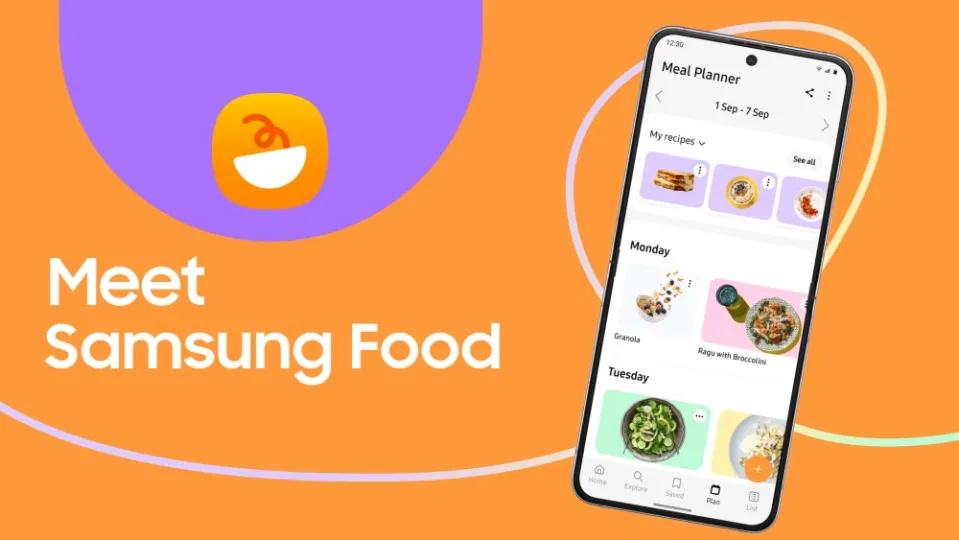 Samsung har udgivet en mad-app til madlavning drevet af kunstig intelligens