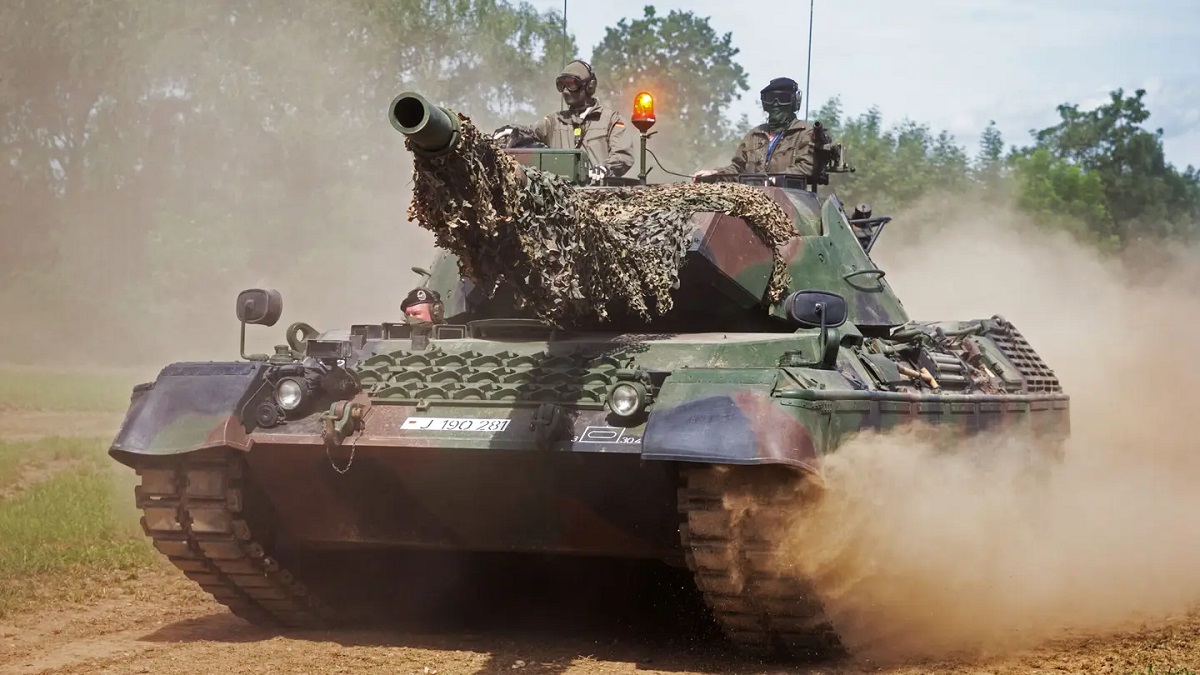 10 Leopard 1A5 kampvogne, TRML-4D radar og 16 VECTOR droner - Tyskland har annonceret en ny hjælpepakke til Ukraine.