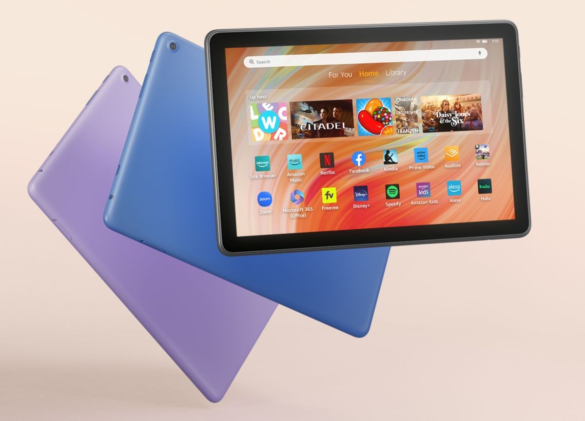 Amazon Fire HD 10 (2023) - budget-tablet med stereohøjttalere og en børneversion til en pris fra $140