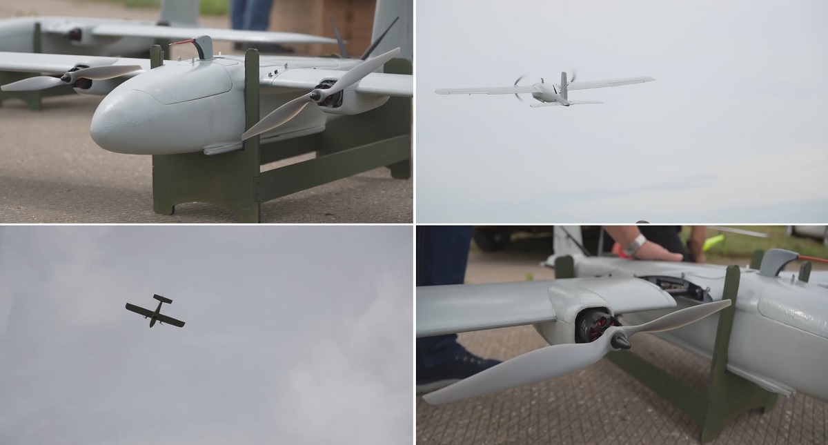 Ukraine har skabt en rekognosceringsdrone "Shchedryk", som kan nå hastigheder på op til 150 km/t