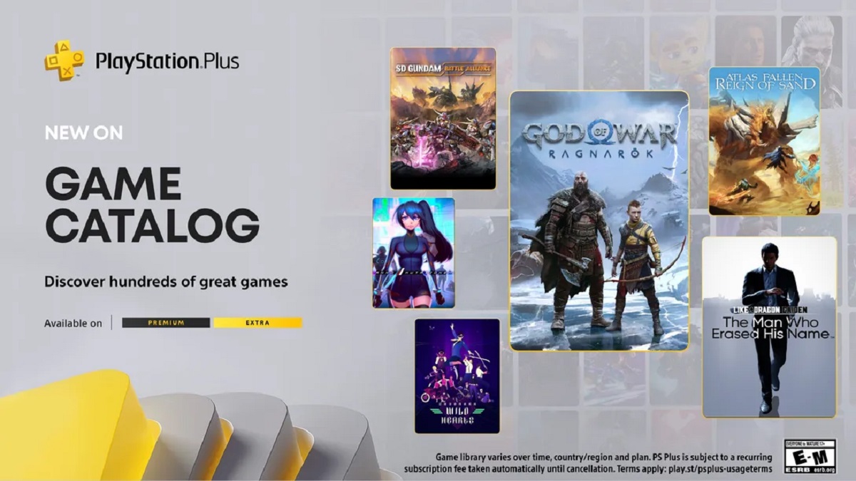 Opdatering af spilkataloget til PlayStation Plus Extra- og Premium-abonnenter