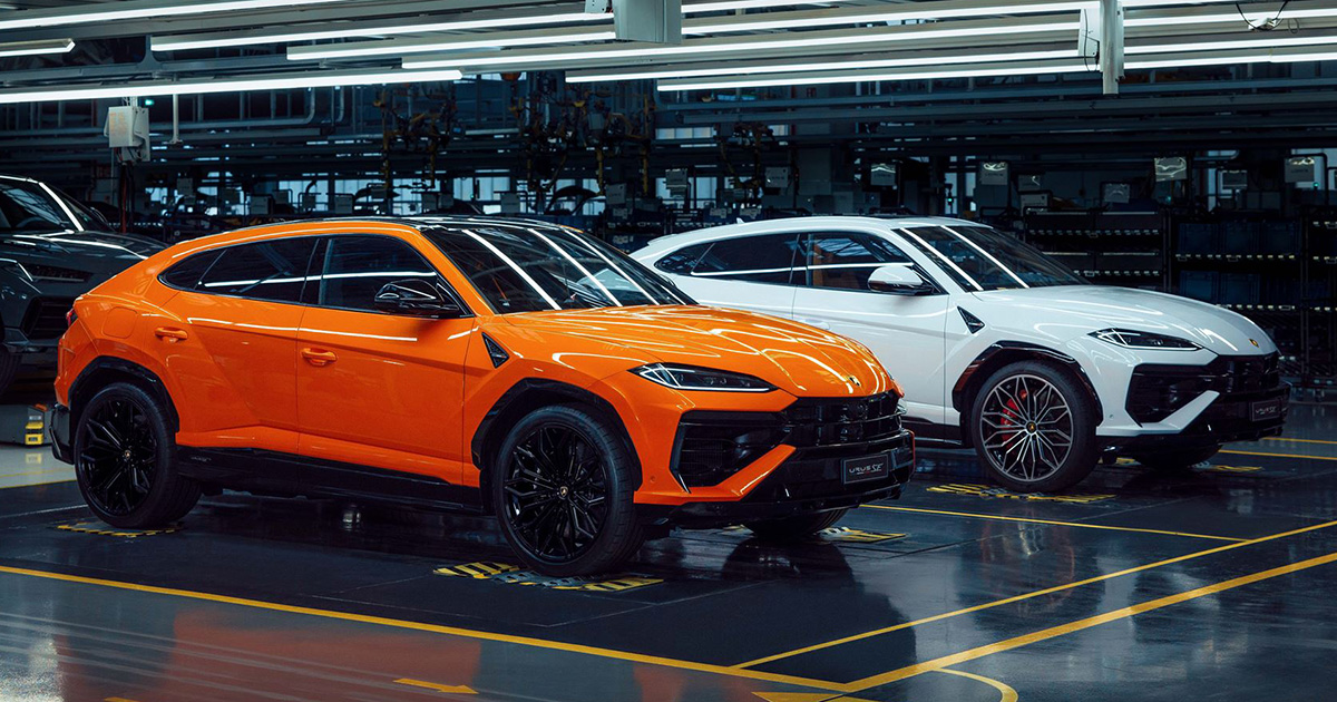 Lamborghini Urus SE: en nyhed lige fra fabrikken