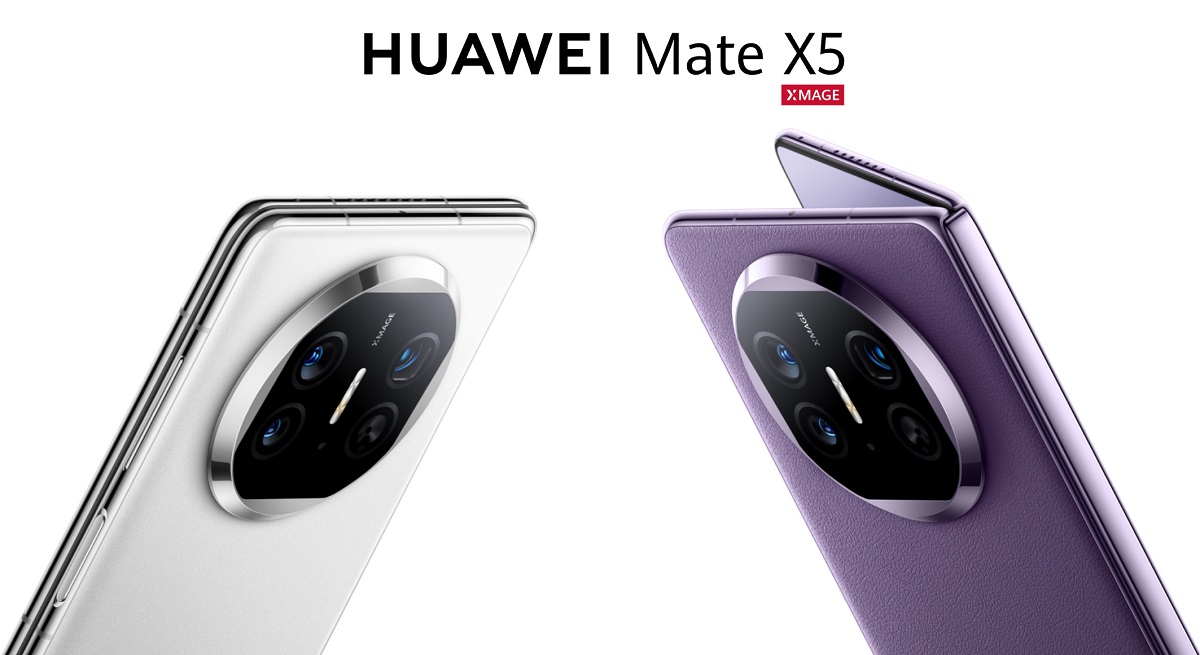 Huawei Mate X5 - næsten en kopi af Mate X3 med Kirin 9000s chip, større batteri og HarmonyOS 4.0 styresystem
