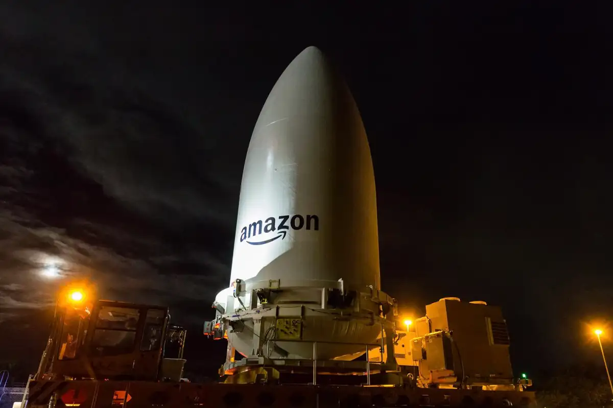 Amazon sender de første Project Kuiper-internetsatellitter ud i rummet i morgen for at konkurrere med SpaceX Starlink