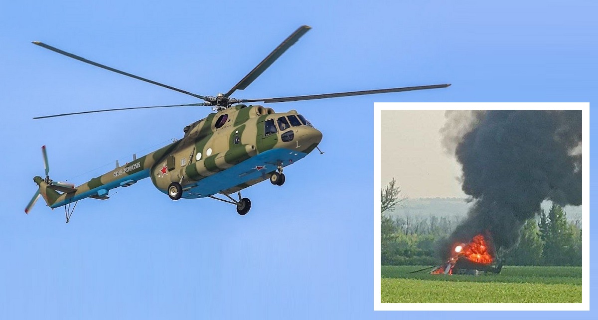 Wagner PMC-lejesoldater skyder to meget sjældne russiske Mi-8MTPR-1 helikoptere til elektronisk krigsførelse ned
