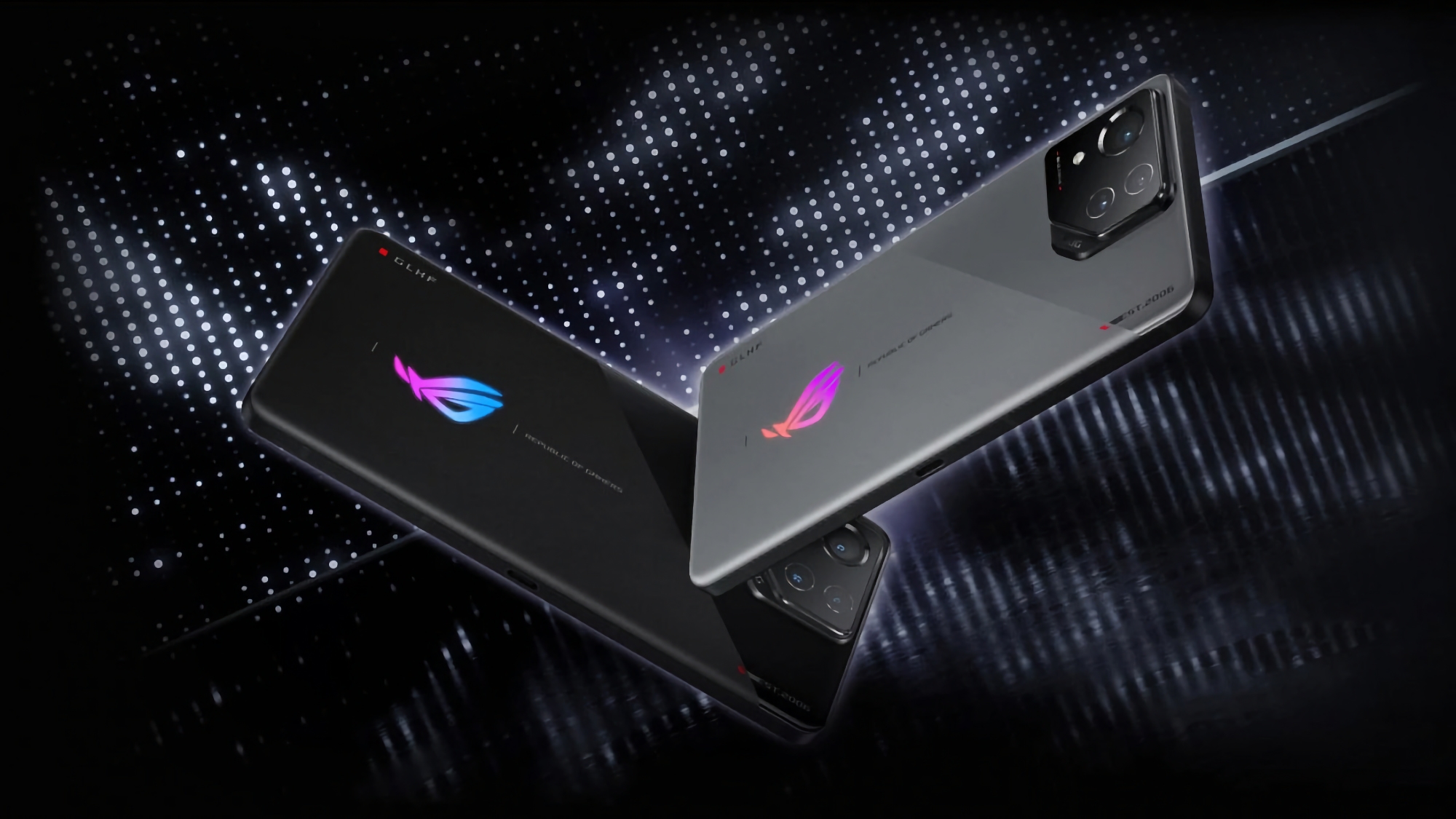 Tredobbelt kamera, to farver og RGB-baggrundsbelysning: ASUS ROG Phone 8 er blevet gengivet