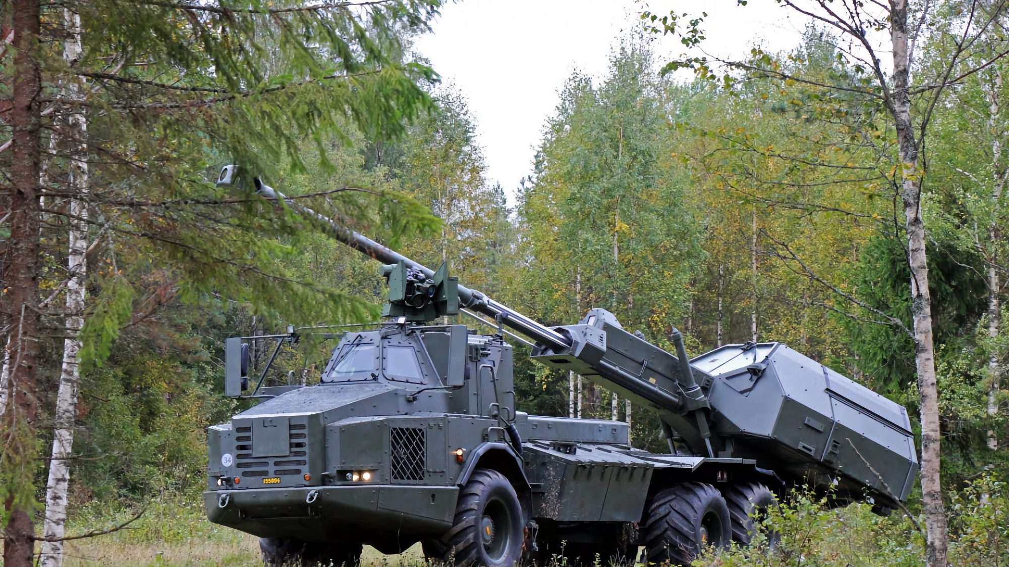 AFU bruger allerede svenske Archer selvkørende artillerienheder