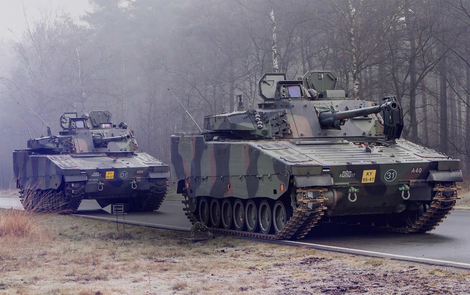 BAE Systems udvikler en ny version af infanterikampkøretøjet CV90 med en 35 mm kanon til Sverige.