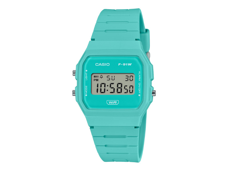 Legenden er tilbage: Casio har udgivet en ny G-Shock F-91WB-2A2 urmodel