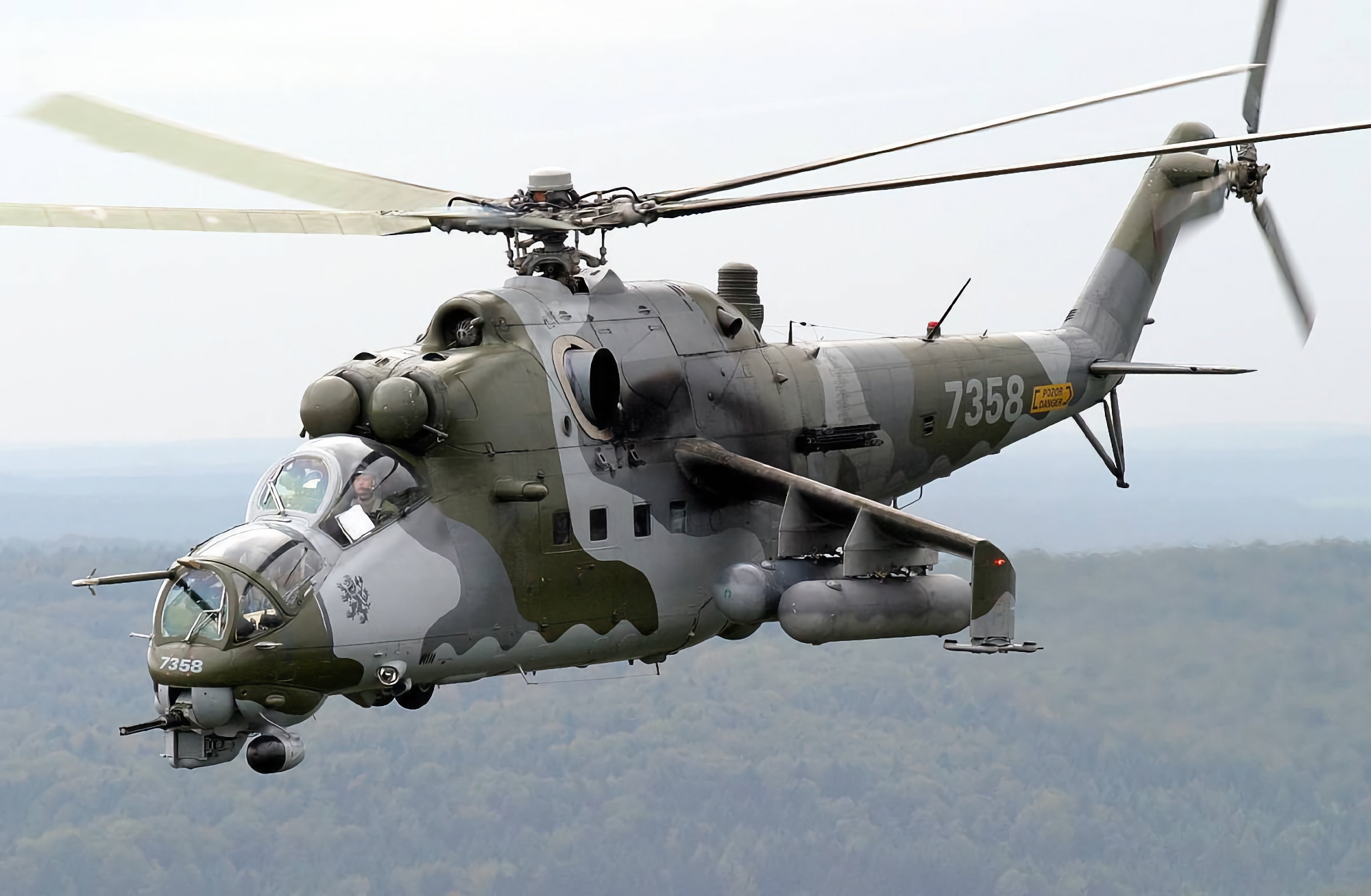 Tjekkiet overfører nyt parti Mi-24-helikoptere til Ukraine