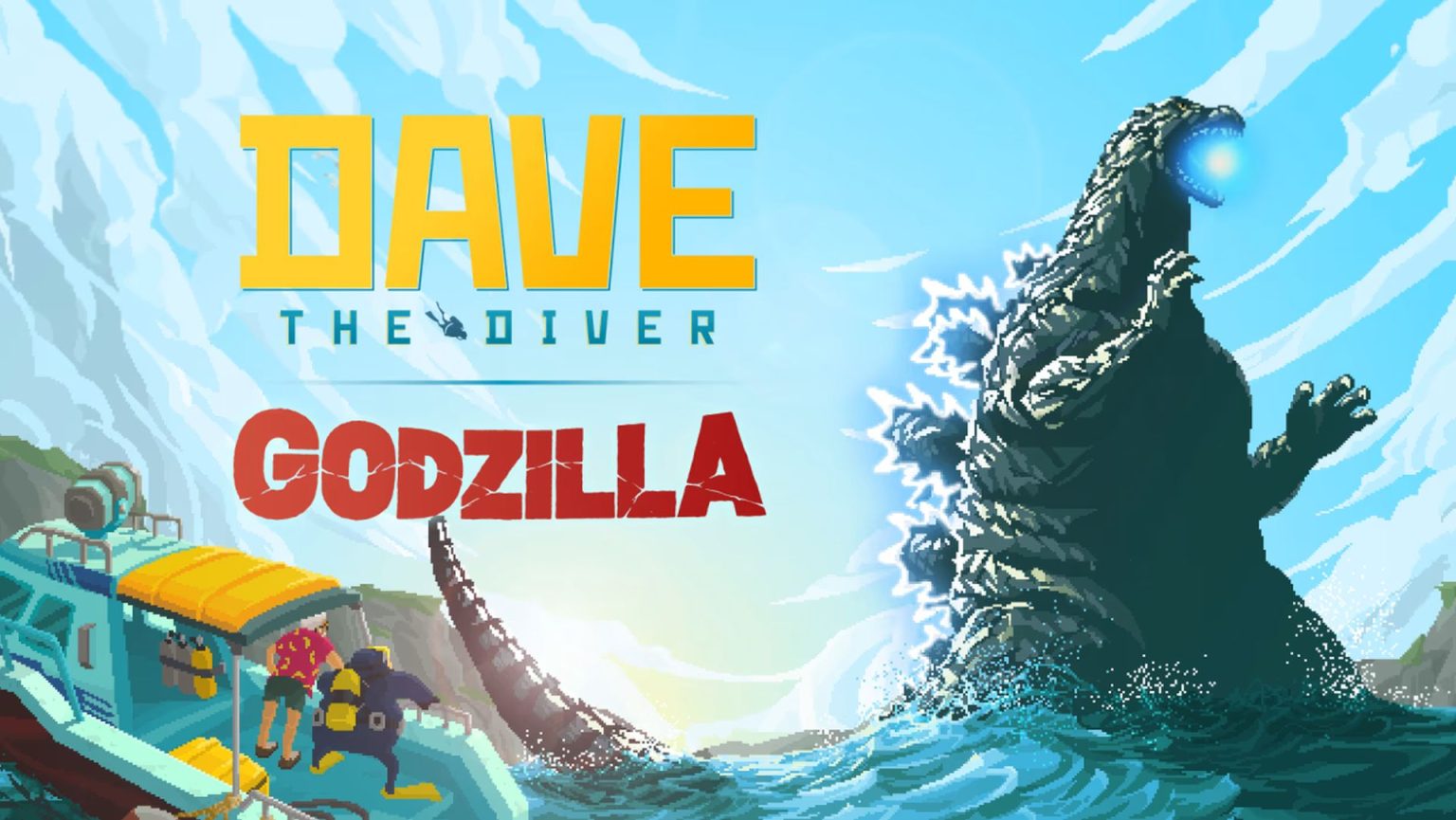 Dave the Diver x Godzilla-udvidelsespakken er nu tilgængelig 