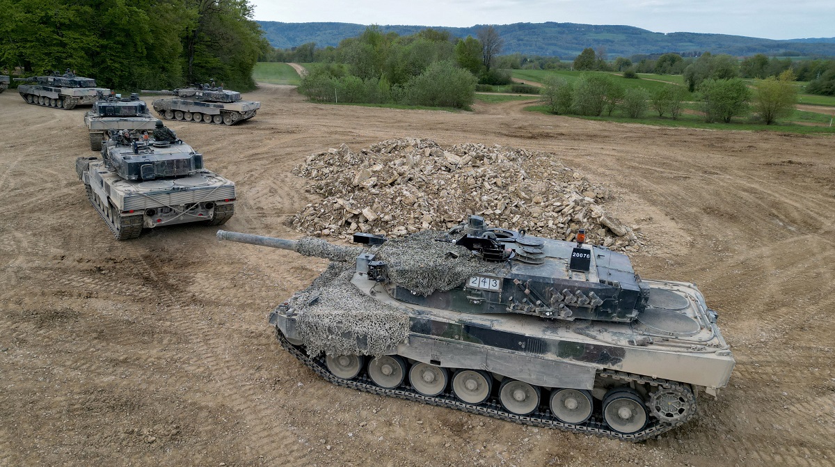 Schweiz vil sælge 25 tyske Leopard 2-kampvogne til Tyskland på betingelse af, at landet ikke leverer dem til Ukraines væbnede styrker.