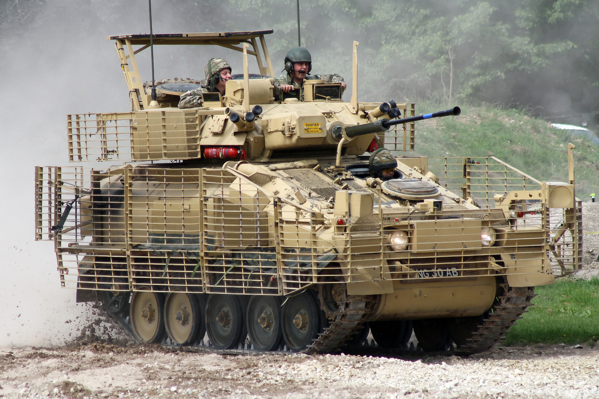 Storbritannien vil overføre FV107 Scimitar pansrede rekognosceringskøretøjer til AFU