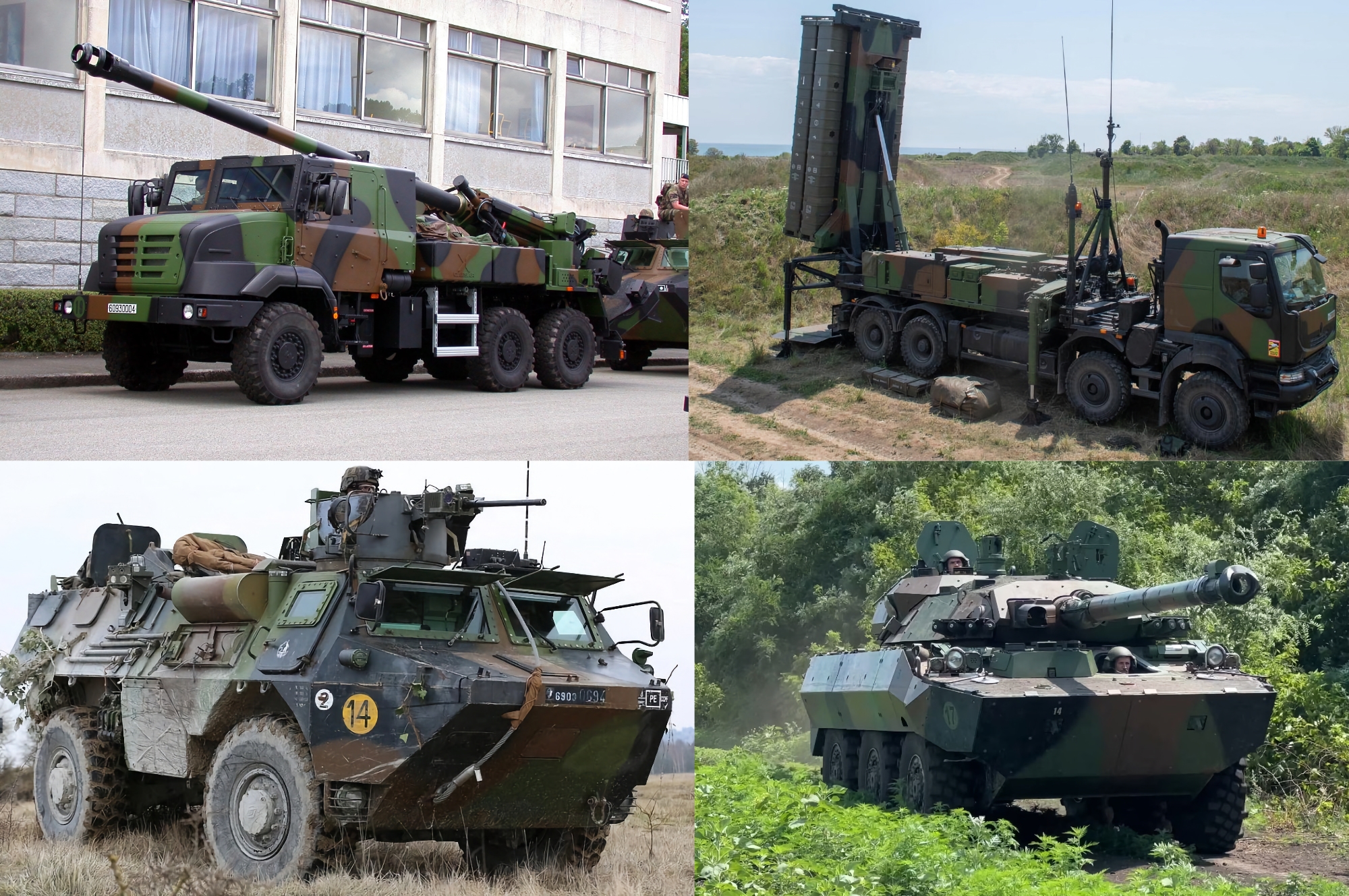 Caesar artillerisystemer, SAMP/T SAM'er, AMX10 RC hjulkøretøjer og VAB pansrede mandskabsvogne: Frankrig afslører detaljeret liste over militærhjælp til Ukraine