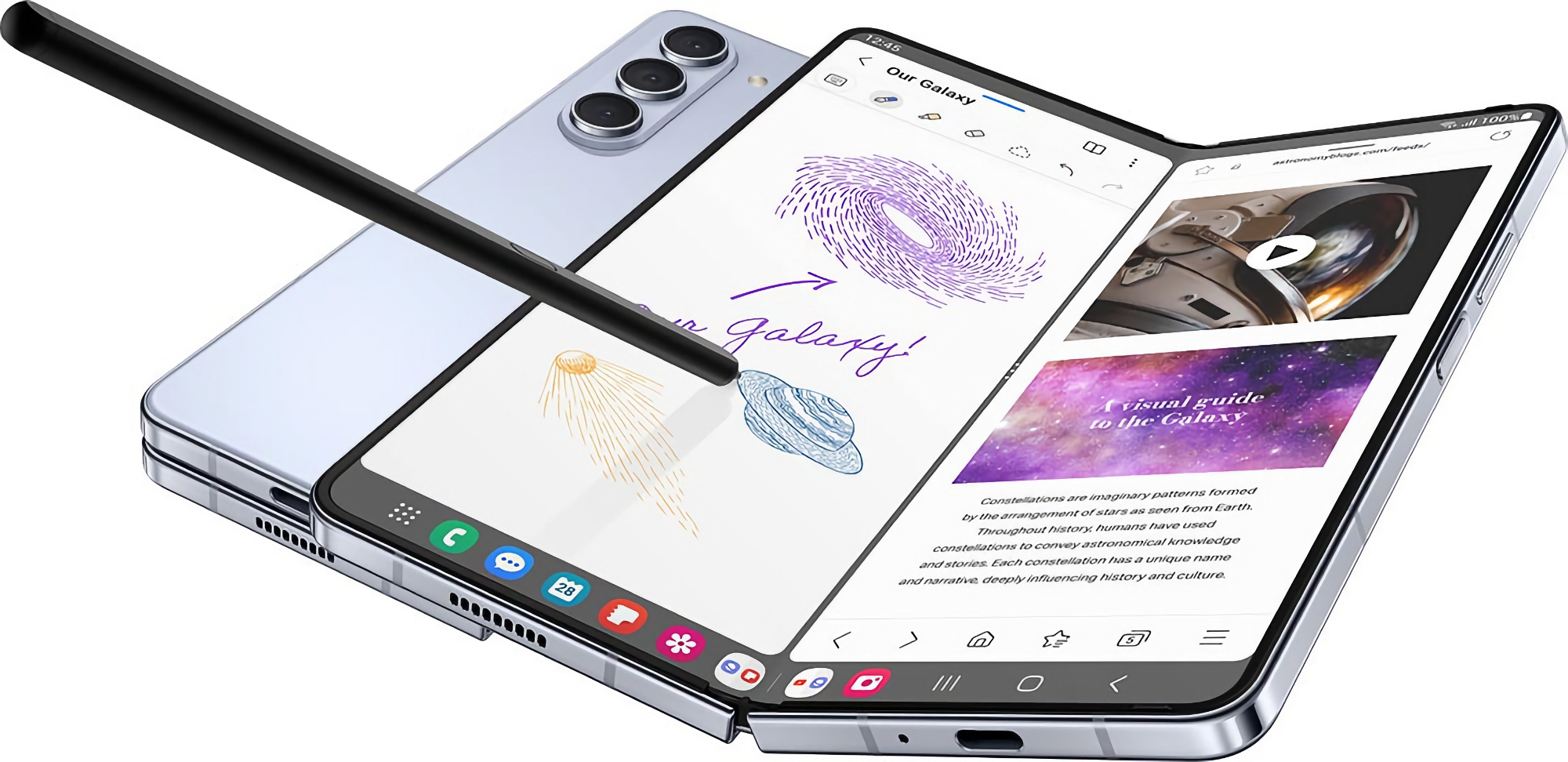 Samsung udvider One UI 6.0-testprogrammet med Android 14 på den foldbare Galaxy Fold 5-smartphone