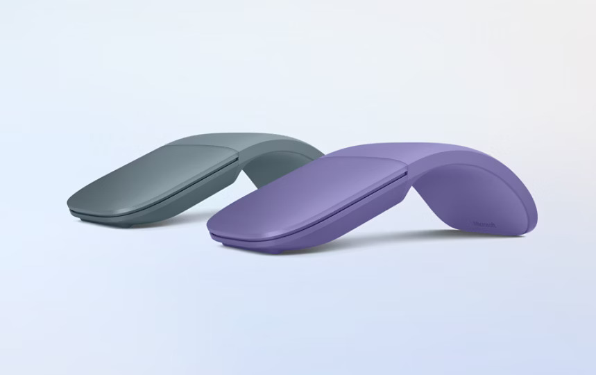 Tag kontrol over din stil: Surface Arc Mouse i nye Violet og Ocean farver