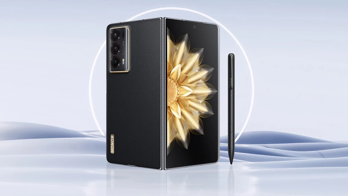 Den foldbare smartphone Honor Magic V2 debuterede i Europa seks måneder efter lanceringen i Kina med en pris på 2.000 euro.