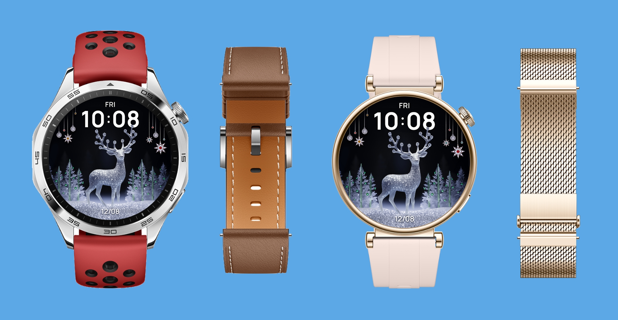 Huawei Watch GT 4 Christmas Edition har fået sin debut i Europa