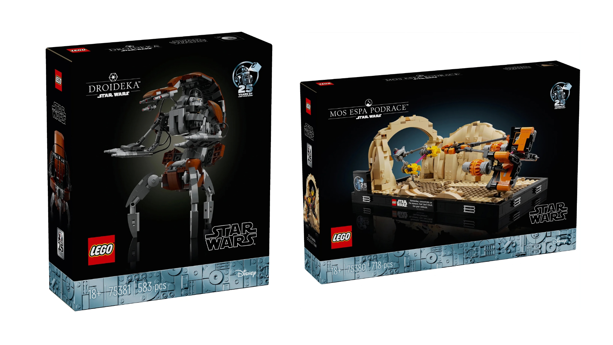 Mos espa Podrace og Droideka: LEGO udgiver to nye sæt til Star Wars-fans i maj