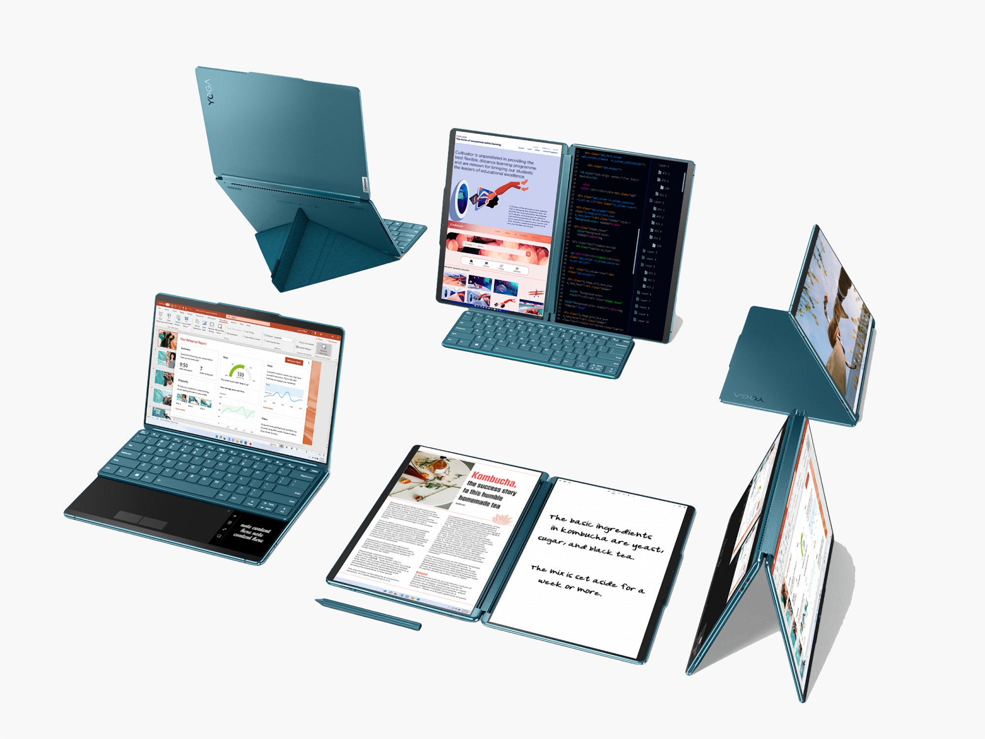 Lenovo Yoga Book 9i med dobbelte OLED-skærme lanceret i Europa og USA