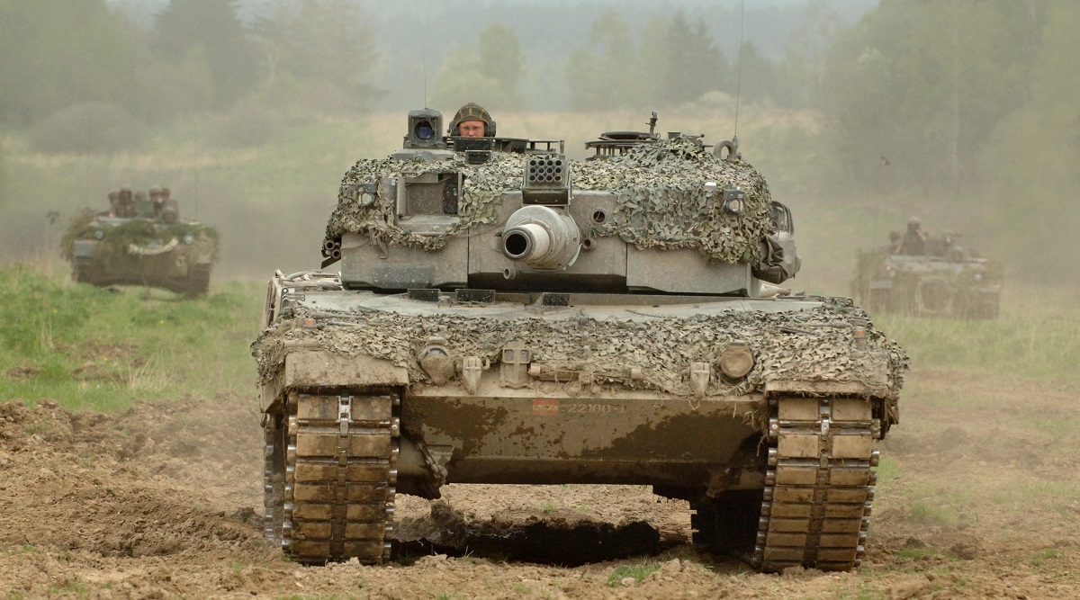 Rheinmetall og Holland giver Ukraine 14 Leopard 2A4-kampvogne til en værdi af over 100 millioner dollars
