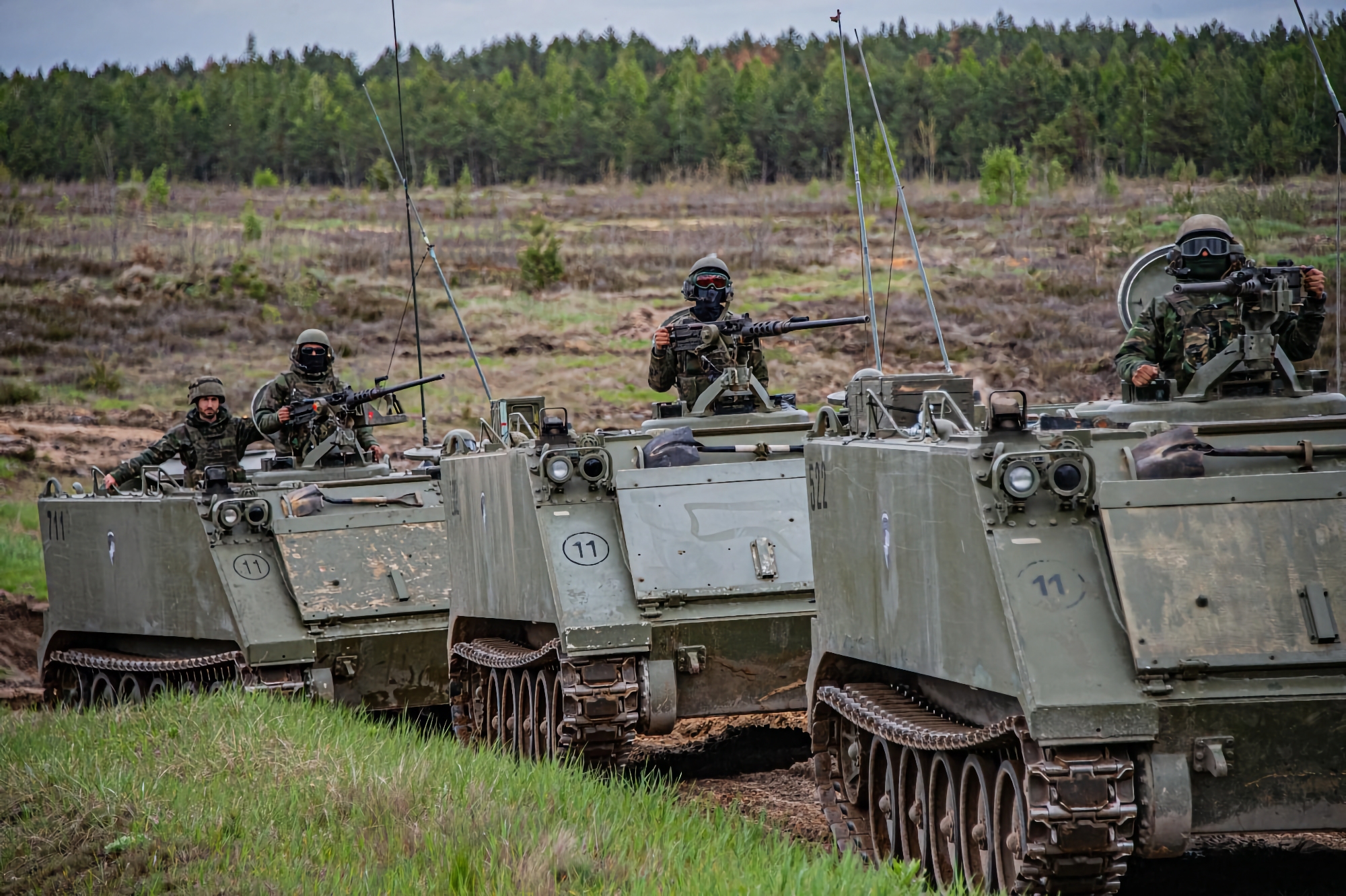 Belgien, Holland og Luxembourg vil overføre M113 pansrede mandskabsvogne med fjernstyrede våbensystemer til AFU.