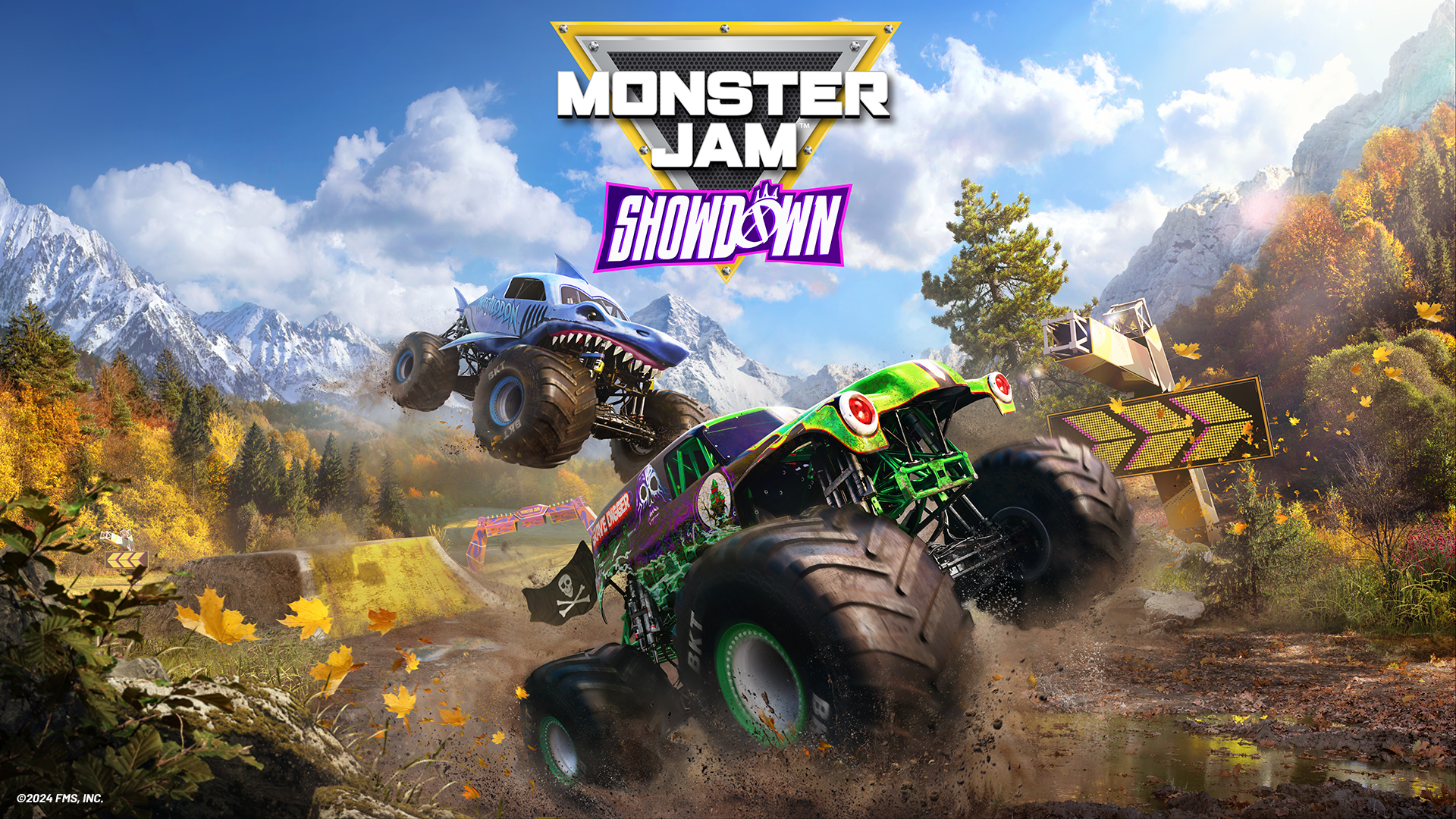 Milestone: Monster Jam Showdown udkommer den 29. august på PlayStation, Xbox og Switch.