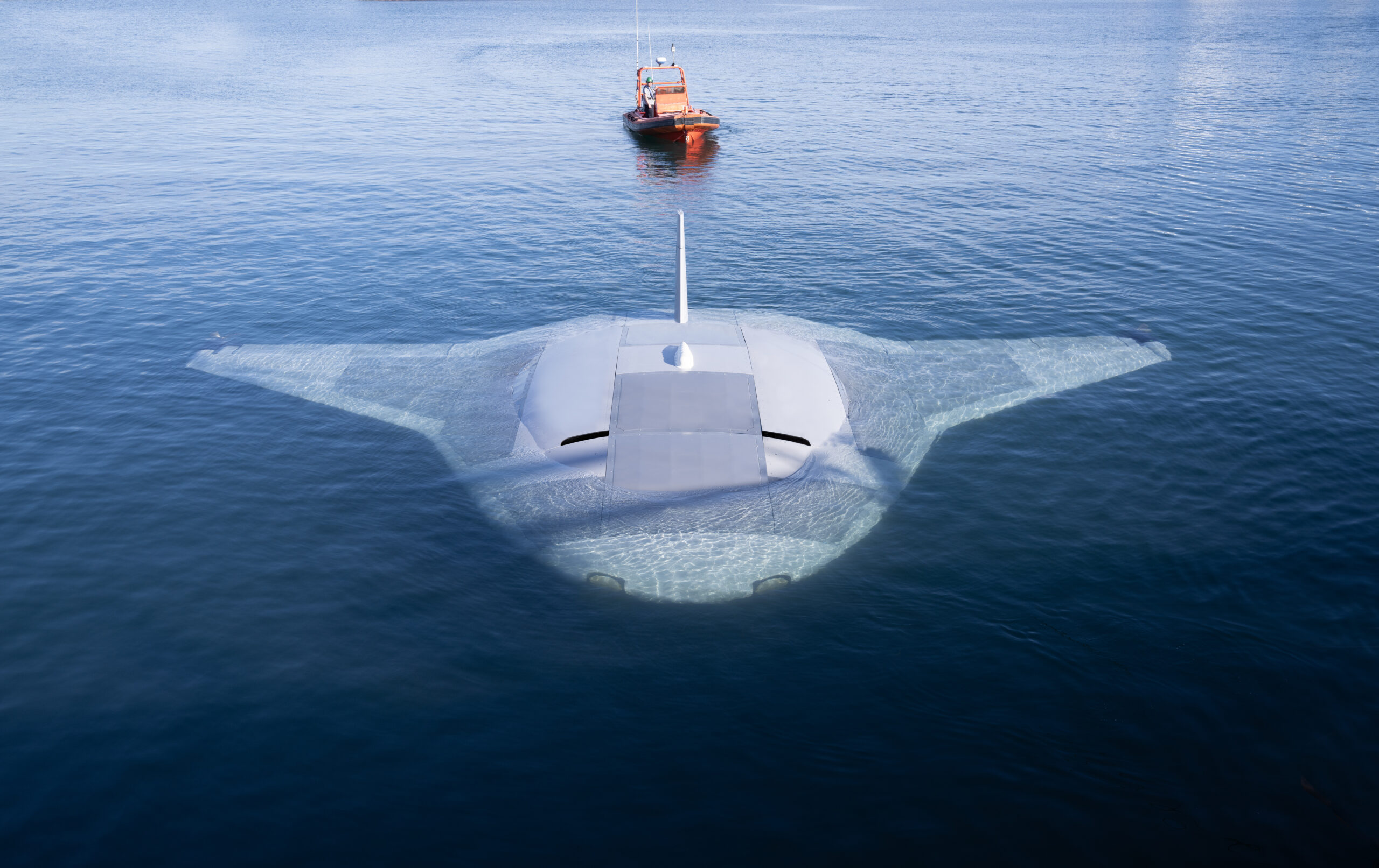 Northrop Grumman har afsluttet test af undervandsdronen Manta Ray