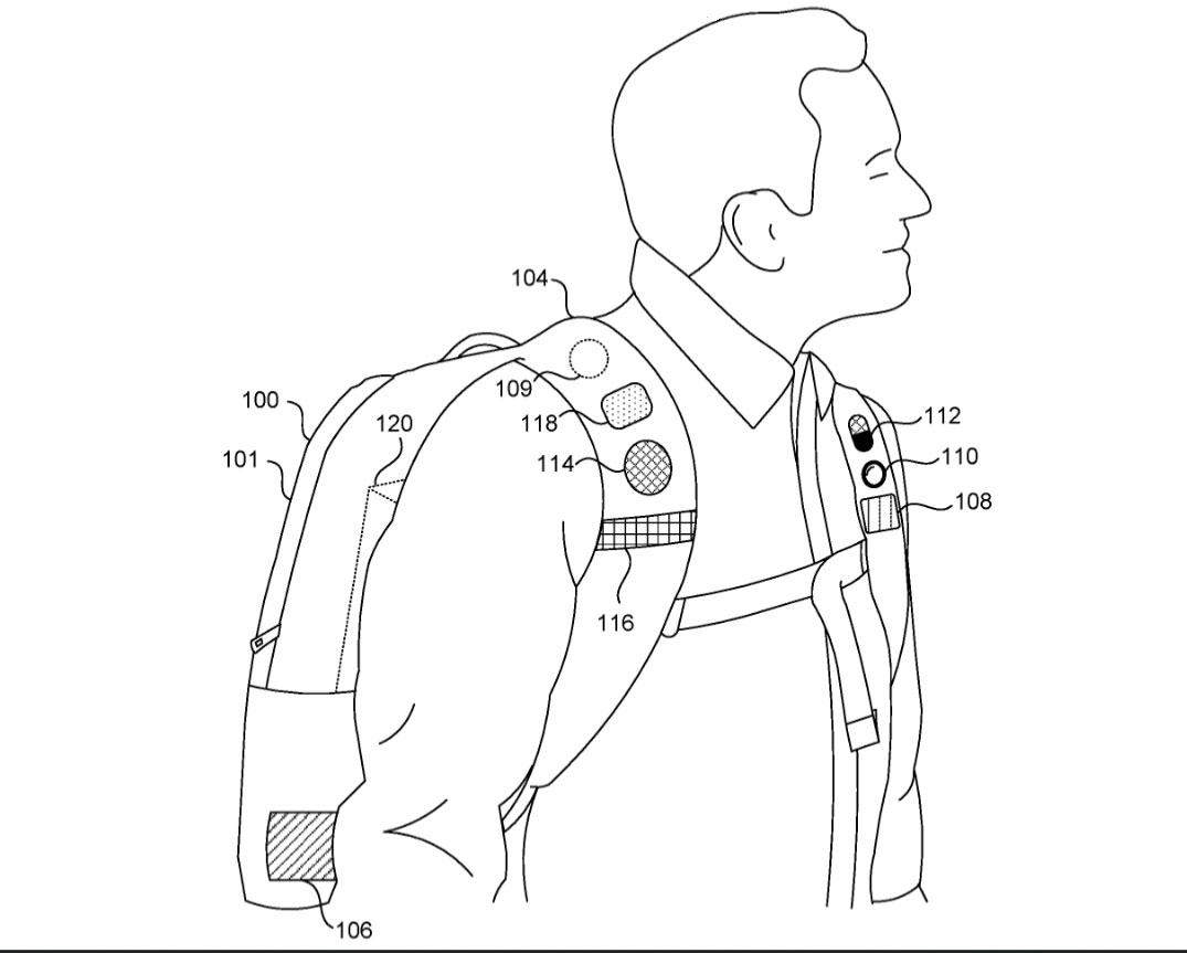 Microsoft har taget patent på en rygsæk med kunstig intelligens
