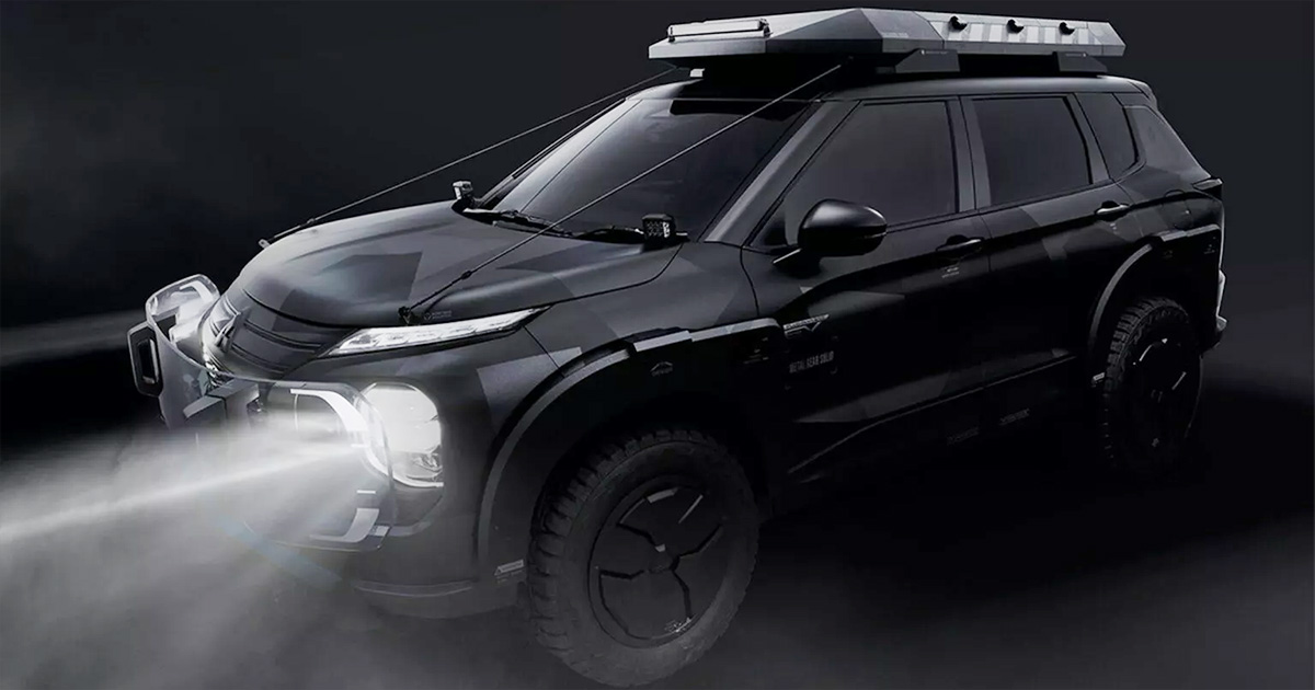 Mitsubishi afslører Outlander PHEV Night Seeker Concept: Et smugkig ind i fremtiden for hybrid-SUV'er