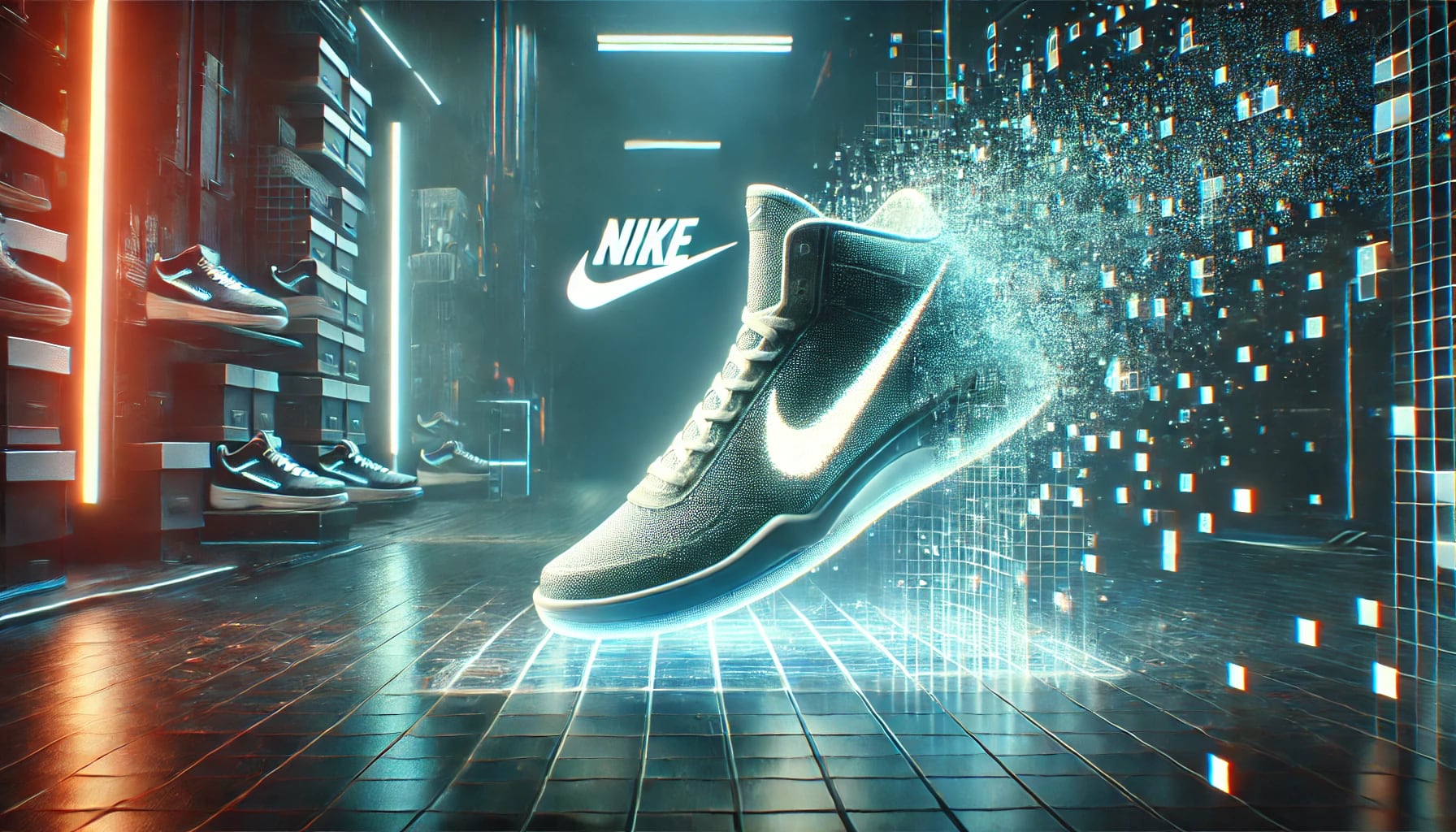 Nike præsenterer en innovativ collage: kunst møder sport