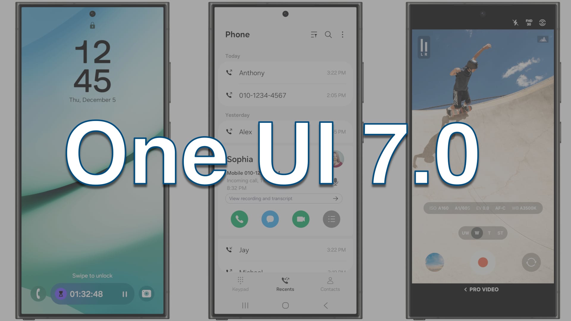 Dyk ned i One UI 7.0: Opdaterede funktioner og design