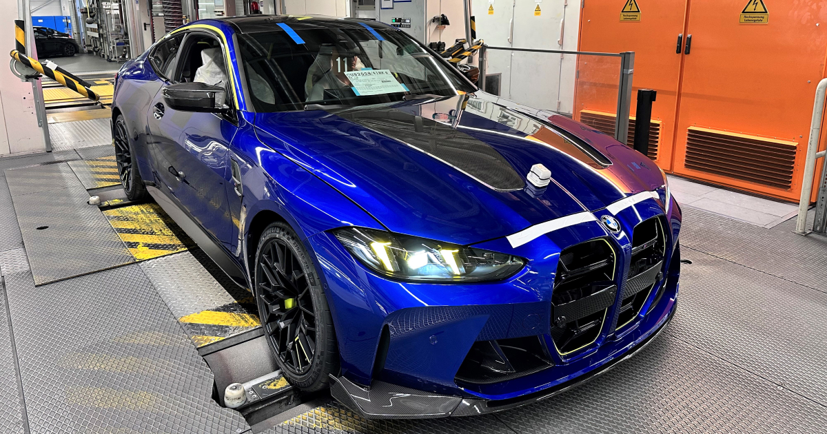 Udforskning af BMW M4 CS Edition VR46: En hyldest til racinglegenden Valentino Rossi