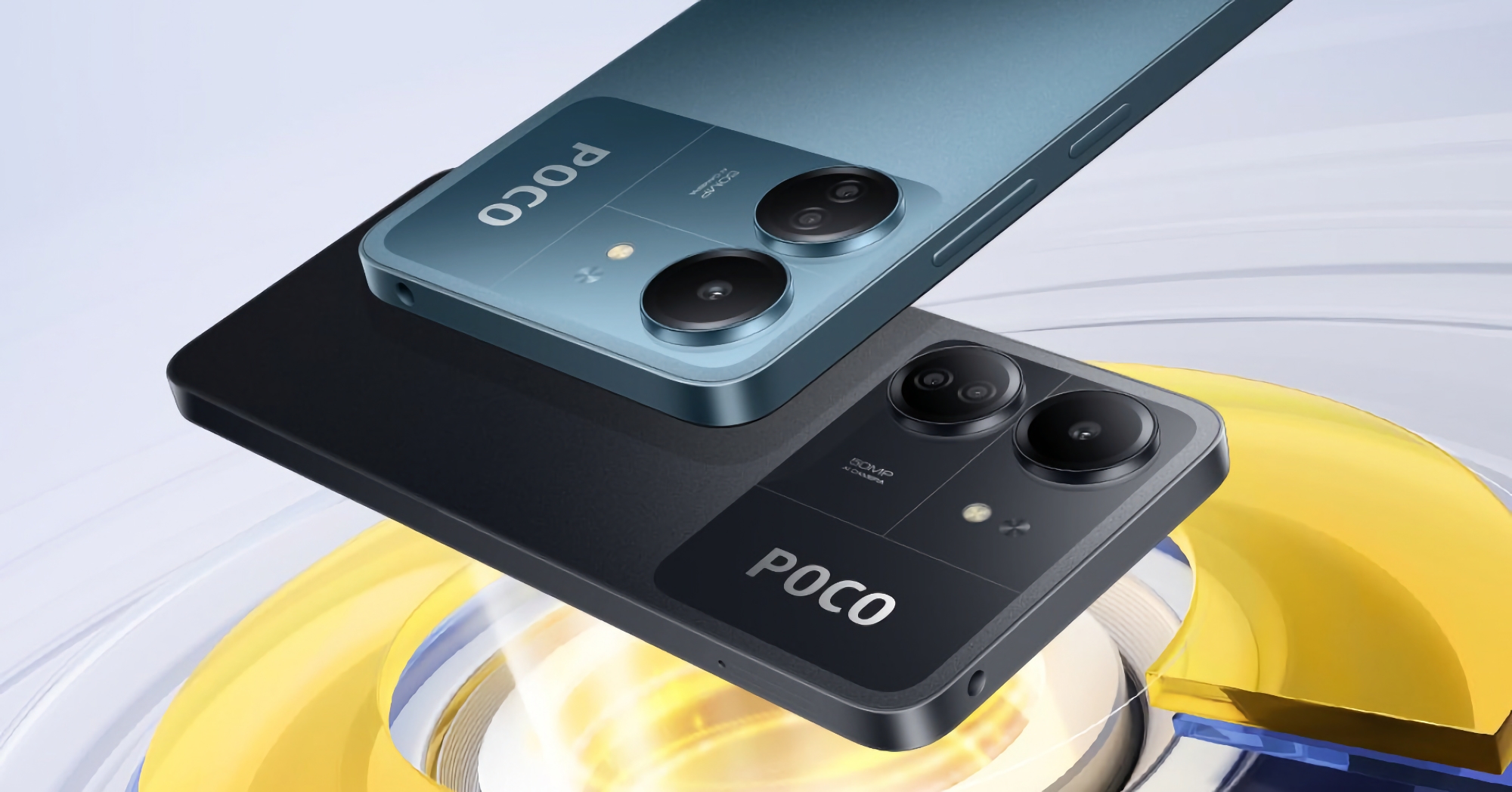 Xiaomi teaser for POCO C65: Smartphonen får en 6,74-tommers skærm med 90Hz opdateringshastighed