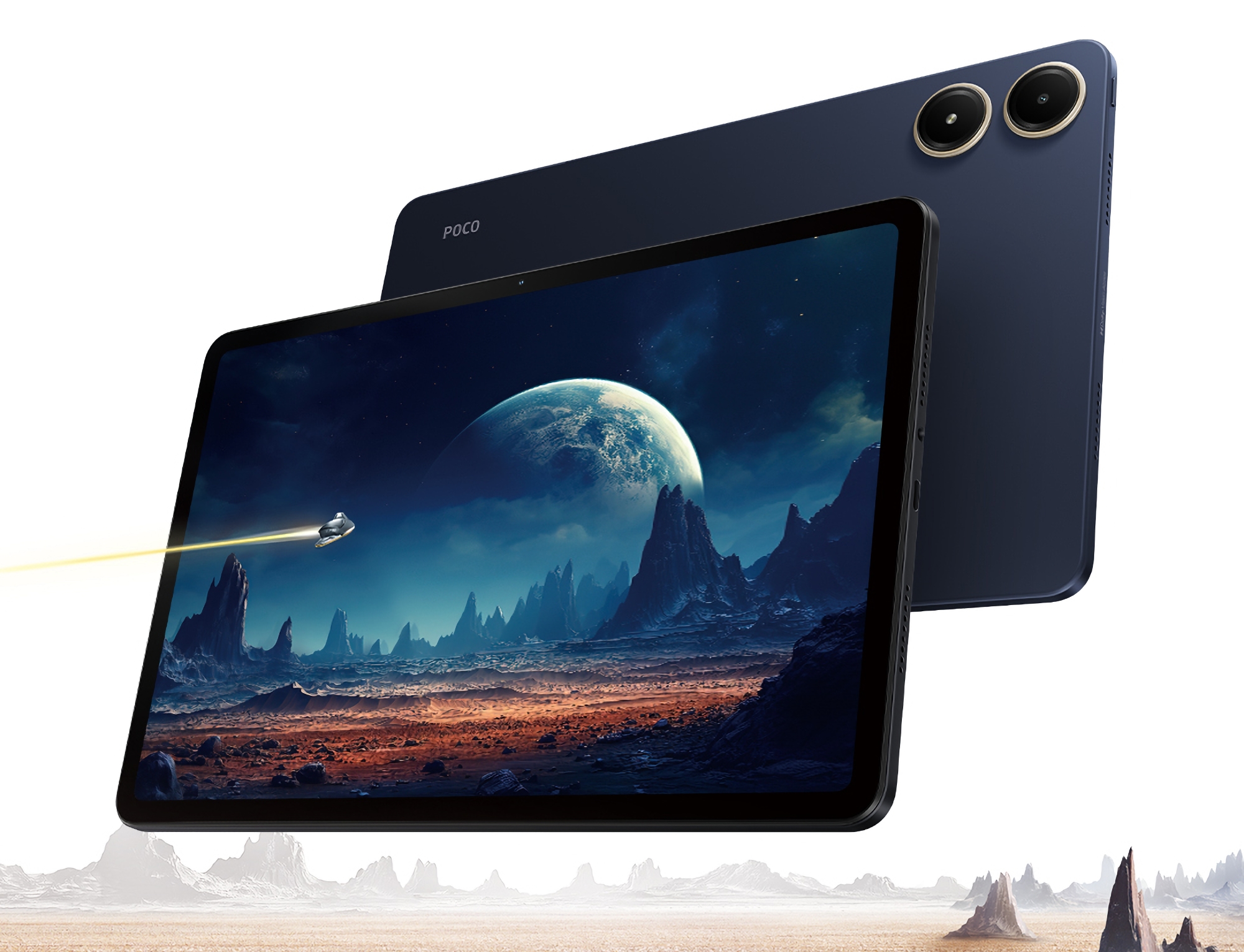 POCO Pad afsløret: en kopi af Redmi Pad Pro med 120Hz-skærm, Snapdragon 7s Gen 2-chip og en pris på $299 