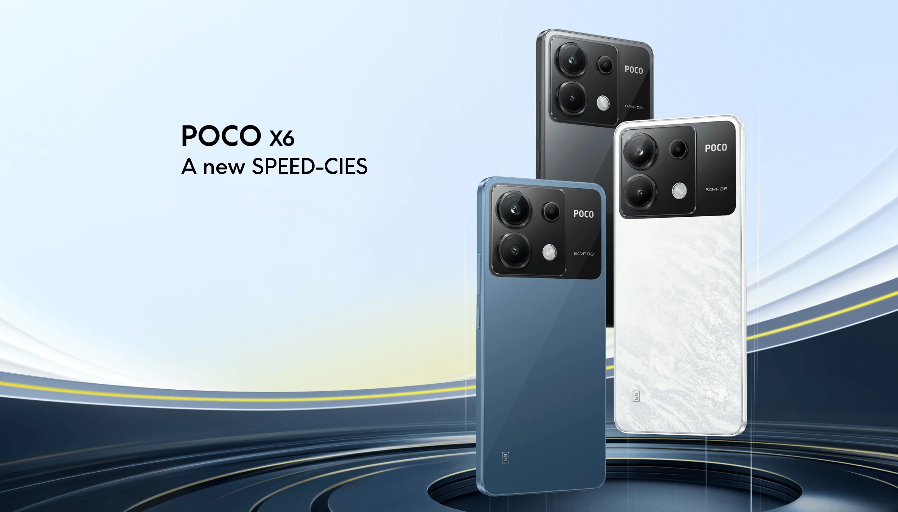 POCO X6 5G: forenklet version af POCO X6 Pro med Snapdragon 7s Gen 2-chip