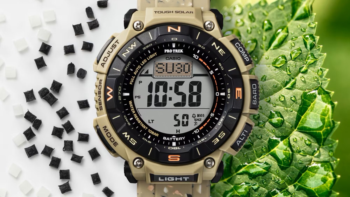 Casio PRO TREK PRG-340SC ur med indbygget digitalt kompas, højdemåler og termometer frigives