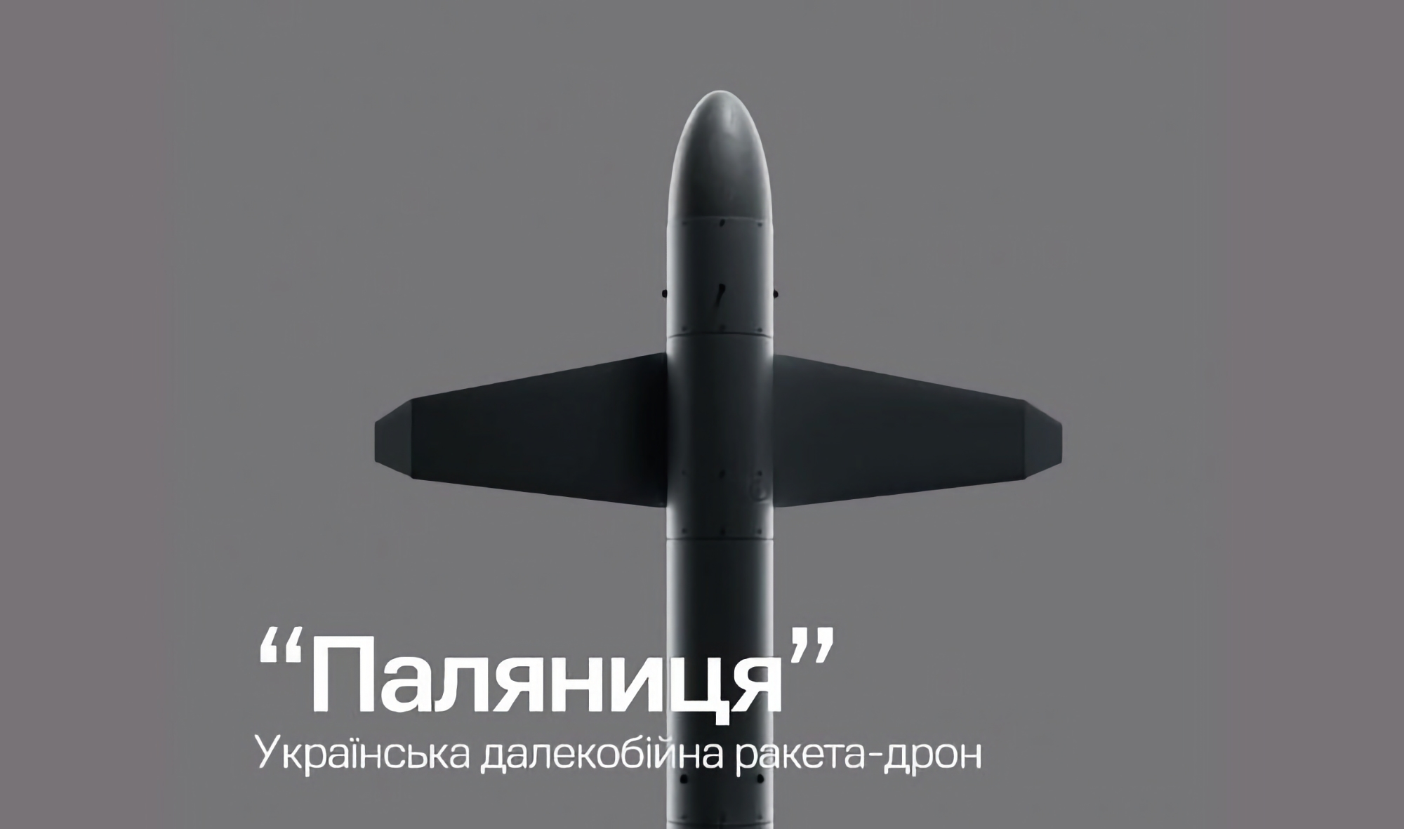 Det ukrainske dronemissil "Palianitsya" koster mindre end 1 million dollars