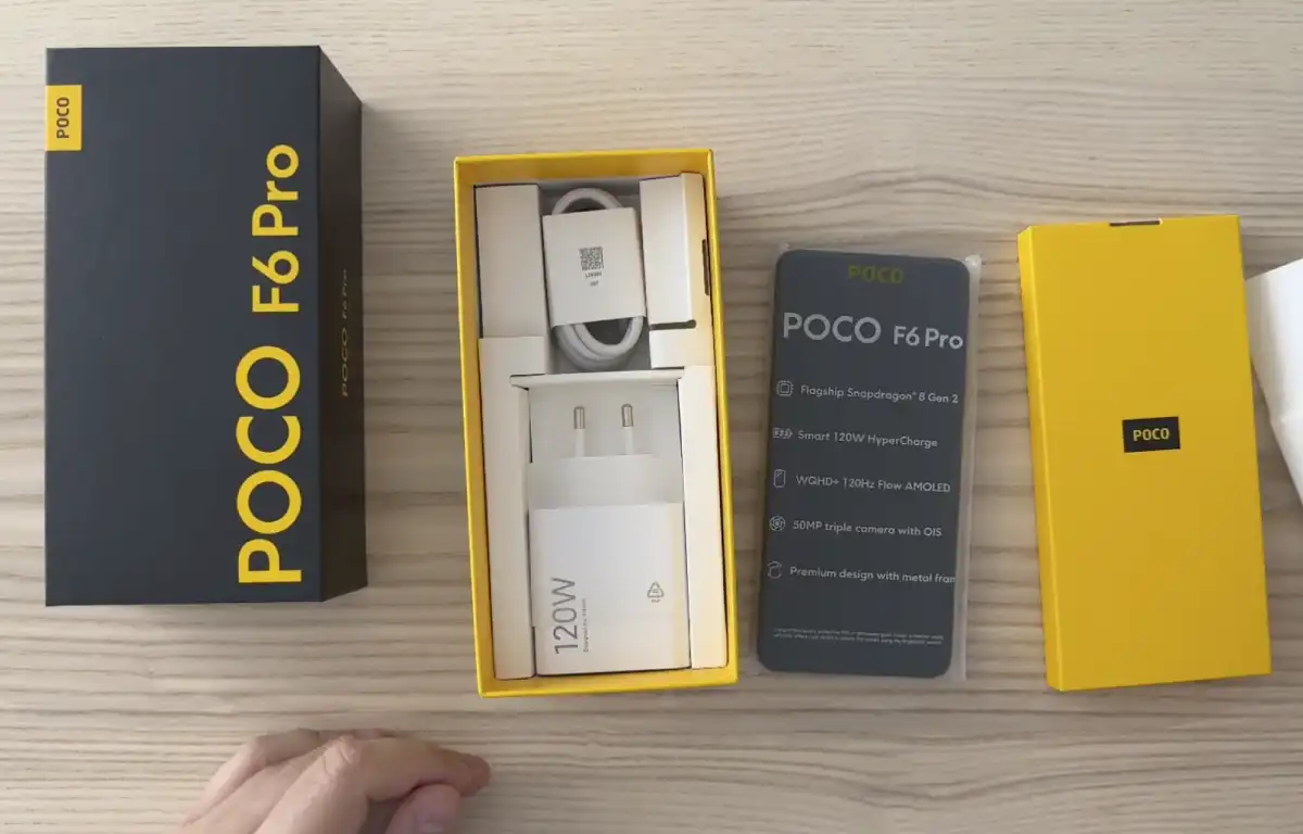 Poco F6 Pro pakket ud i en video få dage før den officielle lancering