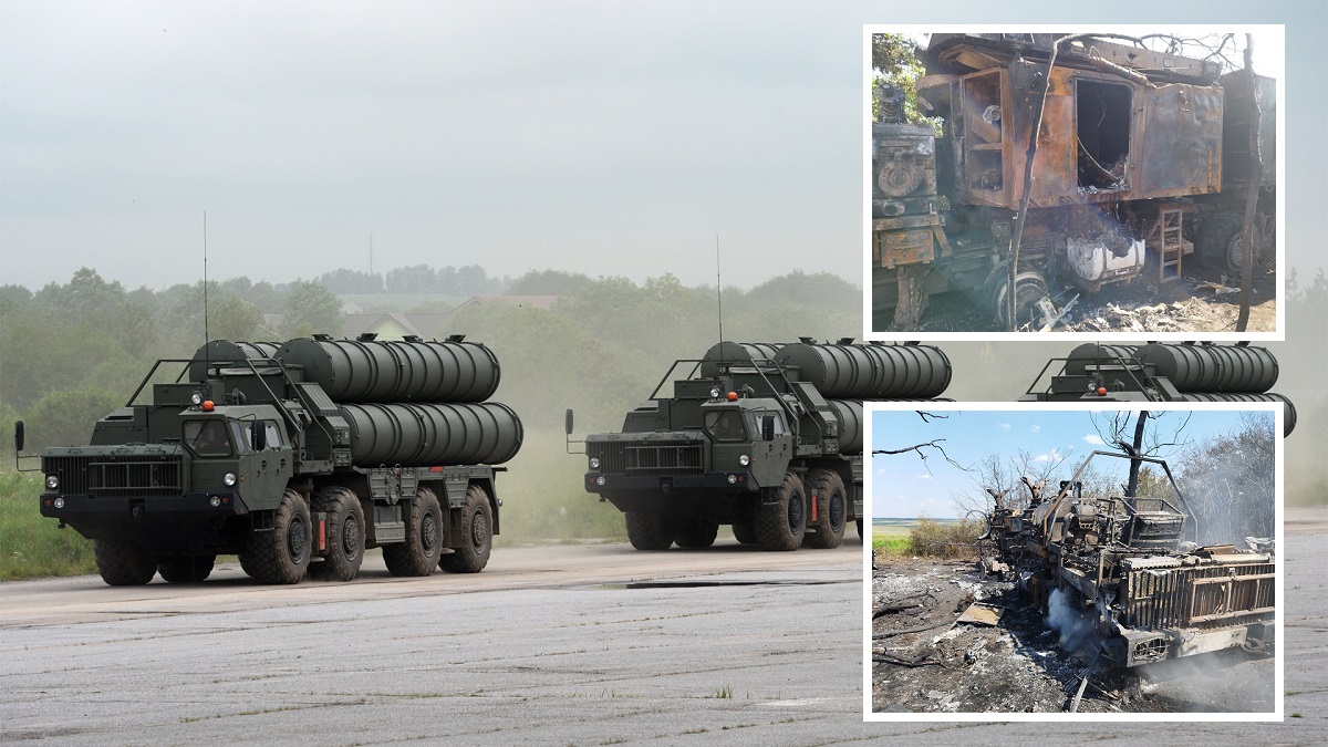 Ukraines væbnede styrker ødelagde affyringsrampe og radar fra et russisk SA-21 Growler jord-til-luft-missilsystem til 2,5 mia. dollars.